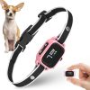 Ricivi Anti-Bark Collar For Small Dogs, No Shock Anti Barking Collars With 7 Sensitivities, 3 Adjustable Modes Beep & Vibration, Ip67 Waterproof - Effective & Humane Small Dogs Bark Collar-Rose Pink