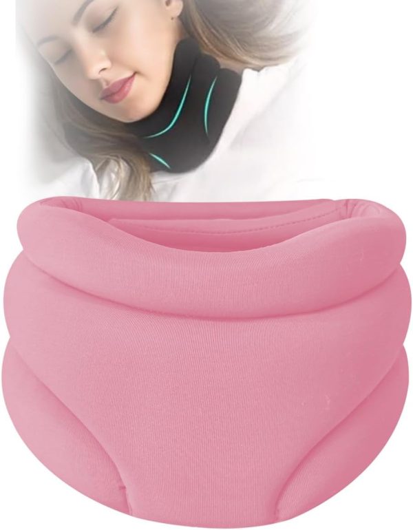 Neck Brace, Cervi Correct Neck Brace For Sleeping Anti Snoring And Neck Pain Support Upgrade 3D Soft Foam Cervical Neck Collar Men Woman