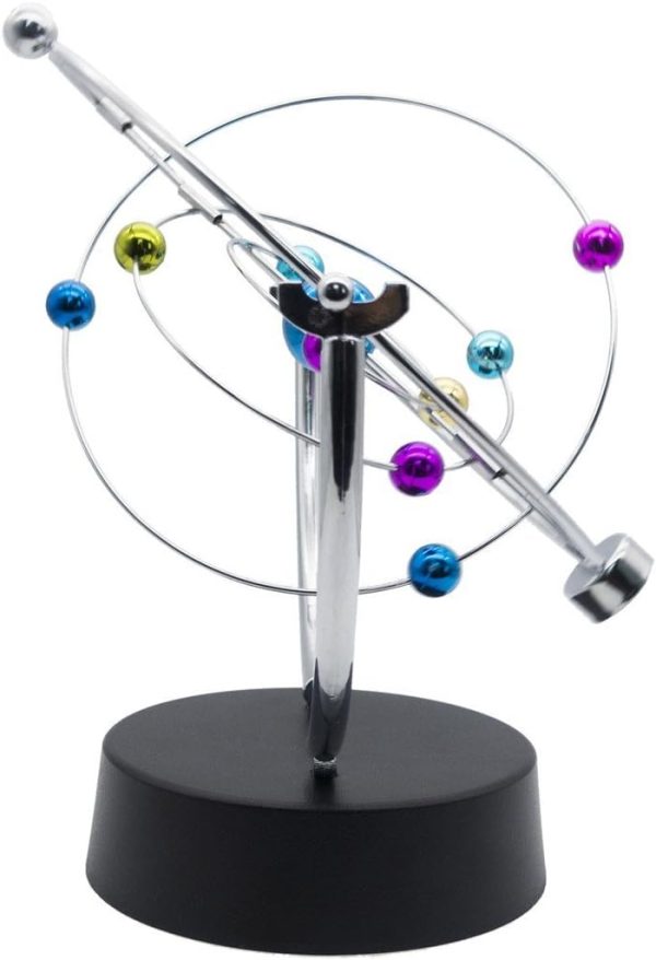 Kinetic Art Asteroid - Electronic Perpetual Motion Desk Toy Home Decoration