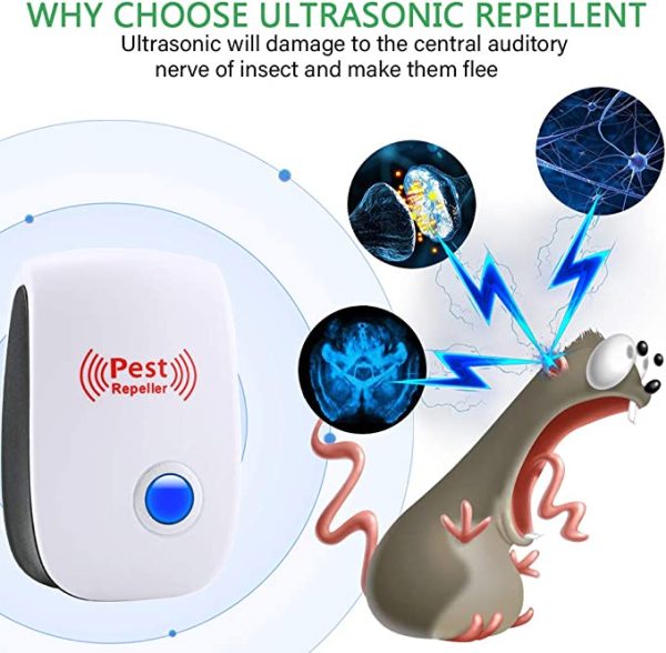 Ultrasonic Rat Repeller - Rid Of Rats In 48 Hours Or It'S