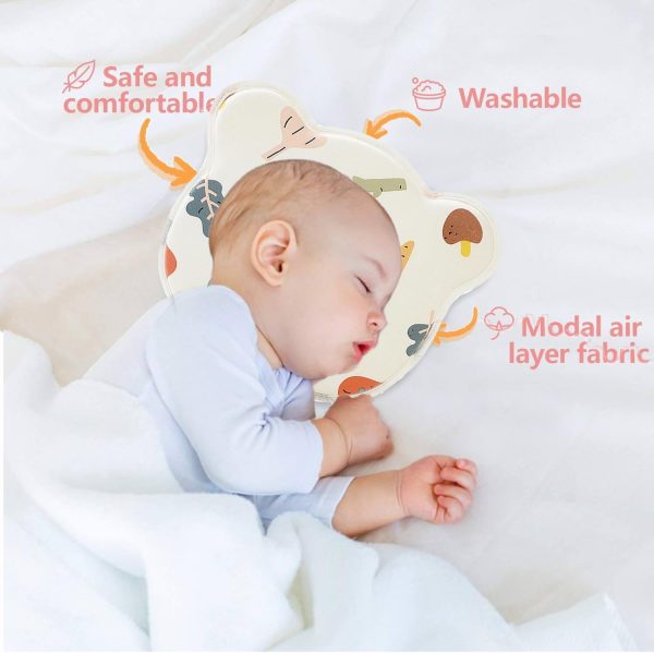 Adjustable Travel Pillow For Kids Toddler, Portable Head Support For Car Seats For Newborn, Head Support Pillow For Baby, Headrest Pillows For Cars, Rest Baby'S Head Comfortably 2024