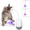 Doel Interactive Cat Toys, Cat Wobble Toy With 2 Modes, Cat Feather Toys With Battery, Automatic Toys For Indoor Kitten