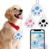 Gps Tracker For Pets, Portable Bluetooth Intelligent Anti-Lost Device For Luggages/Kid/Pet/Wallet And , Keys Finder, Bi-Directional Search, App Locator (Blue)