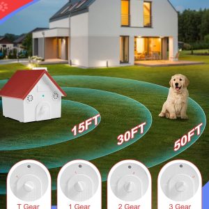 Anti Barking Devices, Dog Barking Control Devices With 3 Modes, 50 Ft Dog Barking Deterrent Device Bark Box, Dog Barking Silencer Safe For Dogs, Dog Bark Training Device For Indoor & Outdoor