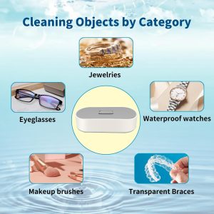 Ultrasonic Jewelry Cleaner - Jewelry Cleaner Ultrasonic Machine, Ultrasonic Eyeglass Cleaner 43Khz, 440Ml Ultrasonic Glasses Cleaner,Eyeglass Cleaner Machine For Dentures, Shaver Heads