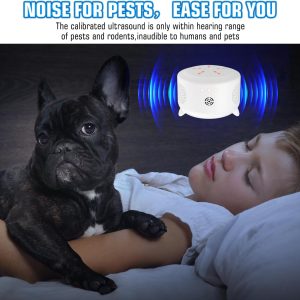 Ultrasonic Pest Repeller, Mosquito Repellent Indoor & Outdoor, Rodent Mouse Repellent, 400 Ft Protection Pest Control Repellent Device For Bugs, Mosquito, Spider, Roach, Ant