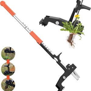 Weed Puller Tool, Gardening Stand-Up Weeder Puller With Ergonomic 39.3