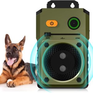 Anti Barking Device, 50Ft Ultrasonic Dog Barking Control Devices, Rechargeable Bark Deterrent Devices Bark Box For Outdoor/Indoor Dog Use, 3 Modes Dog Barking Silencer Safe For Dogs & People