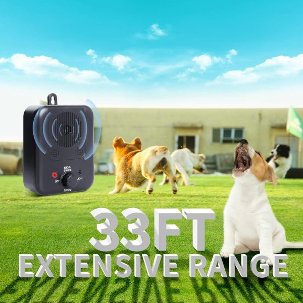 Anti Barking Devices, Dog Barking Stop Devices With 3 Modes, Rechargeable Ultrasonic Dog Barking Deterrent Devices 2 Pack