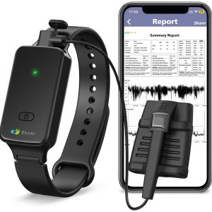 Sleepo2 Wrist Recording Pulse Oximeter By Emay | Continuous Oxygen Monitor For Spo2 Tracking Overnight | Provides Sleep Report And Raw Data