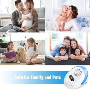 Bectine Ultrasonic Pest Repeller 6 Packs, Indoor Pest Control, Ultrasonic Pest Repellent, Indoor Pest Control For Home, Kitchen, Office, Warehouse, Hotel