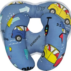 Xigga U-Shaped Banana-Shaped Two-In-One Pillow For Infant Travel Car Seat, Used To Support And Protect Your Baby Sleeping Strollers Pillows