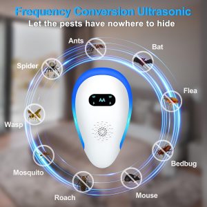 Ultrasonic Pest Repeller, Indoor Pest Control For Mosquito, Mouse, Cockroach, Bug, Roach, Electronic Plug-In Insect Repellent For House, Garages, Warehouses, Offices, Hotel,6 Pack