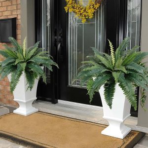 Dremisland Artificial Ferns For Outdoors, Set Of 2 Bouquets 30