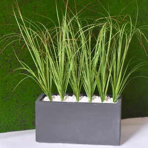 Misswarm 6Pcs Artificial Grass Plant, Artificial Shrubs Wheat Grass, Artificial Greenery Stems Weed For Room Indoor Home Decor, Artificial Tall Grass Artificial Plants For Outdoor Decor