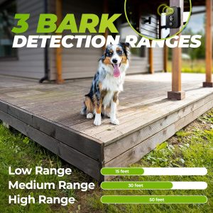 Quietcompanion Anti Barking Device For Dogs, 3 Modes Ultrasonic Bark Box, Bark Control Device, 50 Ft Dog Barking Silencer, Indoor & Outdoor Dog Bark Deterrent Devices.