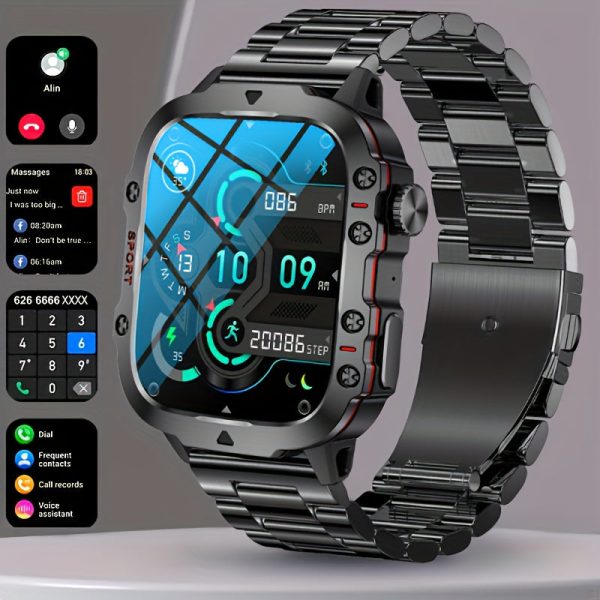 Zeronicks Rugged Smart Watch Wireless Call Waterproof