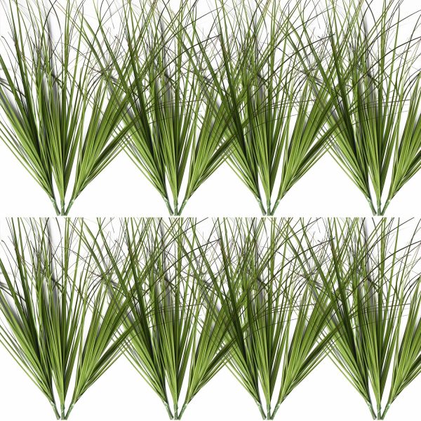 Misswarm 6Pcs Artificial Grass Plant, Artificial Shrubs Wheat Grass, Artificial Greenery Stems Weed For Room Indoor Home Decor, Artificial Tall Grass Artificial Plants For Outdoor Decor