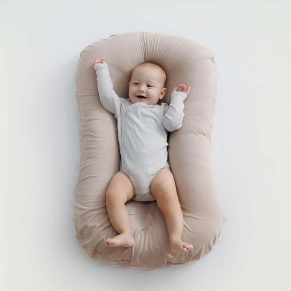 Baby Lounger Baby Nest For Co-Sleeping - Cushioned Nest Sleep Pillow 0-3 years old
