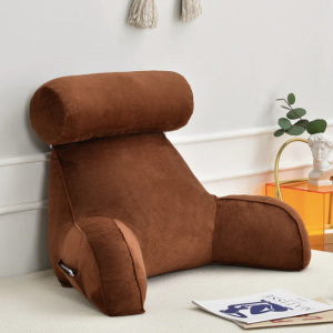 Backrest Reading Pillow With Arms & Headrest