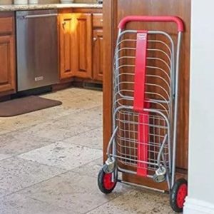 Portable Wheeled Folding Grocery Shopping Cart