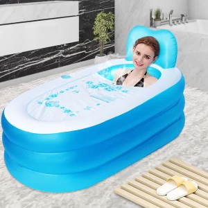 Large Portable Inflating Shower Bathtub For Adults