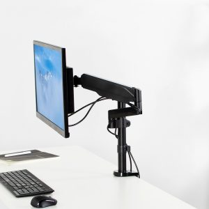 Adjustable Single Computer Desk Mounted Monitor Arm 17