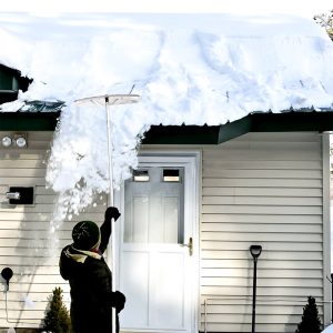 Telescoping Roof Snow Remover Shovel Rake