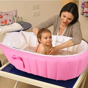 Infant Baby Inflatable Shower Bathtub
