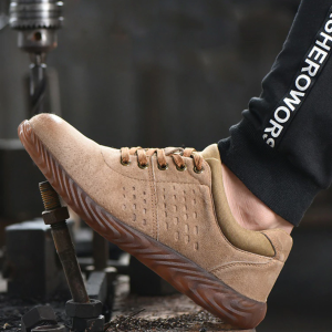 Men'S Composite Steel Toe Work Boots Comfortable