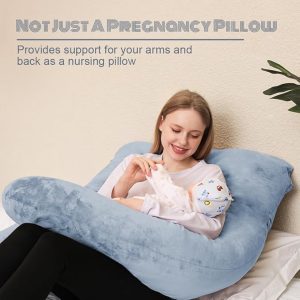 U-shaped Cotton Pregnant Women Pillow And Cushion Waist Pillow