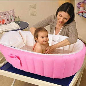 Infant Baby Inflatable Shower Bathtub