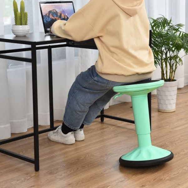Adjustable Standing Wobble Desk Chair Stool