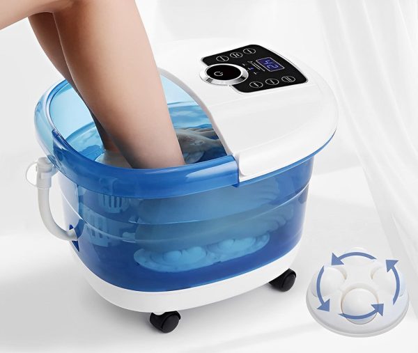 Hydrotherapy Foot Spa Bath Massager With Heat