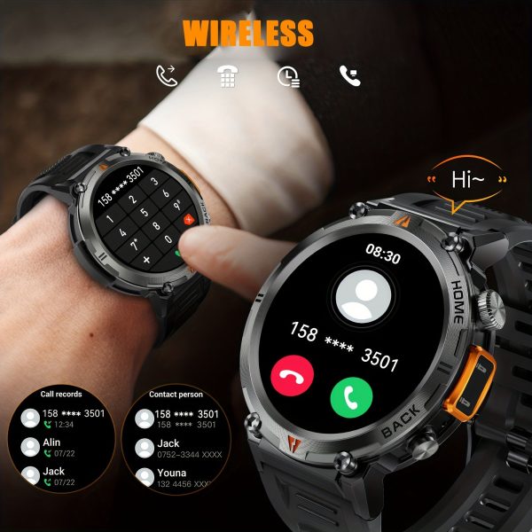 Sports Fitness Smart Watch For Men Answer/Make Calls, Outdoor Sports Watch