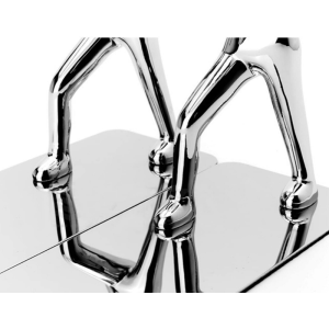 Premium Stainless Steel Modern Bookend