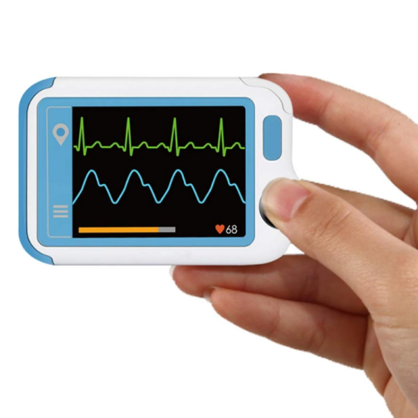 Portable Handheld Chest Heartbeat Home Monitor