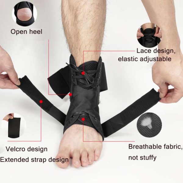 Lace Up Ankle Stabilizer Support Brace