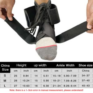 Lace Up Ankle Stabilizer Support Brace