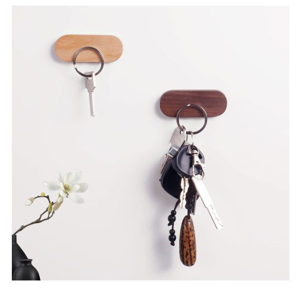 Wall Mounted Wooden Key Holder