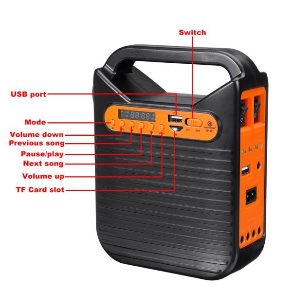 Portable Solar Power Generator