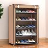 Spacious Shoe Storage Cabinet Organizer Cubby Stackable Rack