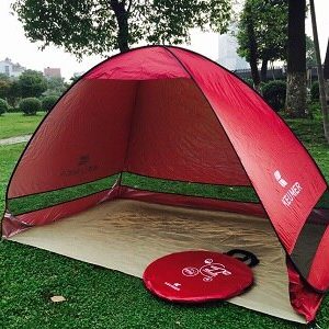 Premium Pop Up Sunshade Beach Canopy Tent Shelter
