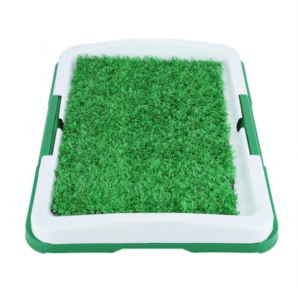 Portable Indoor Dog Porch Potty Grass Pee Pad