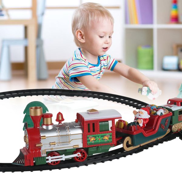 Kids Electric Christmas Toy Train Set