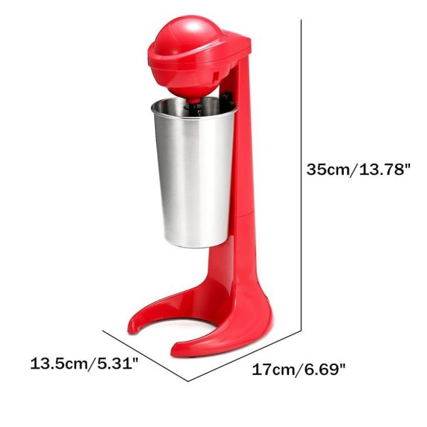 Portable Compact Electric Milkshake Maker / Mixer Machine