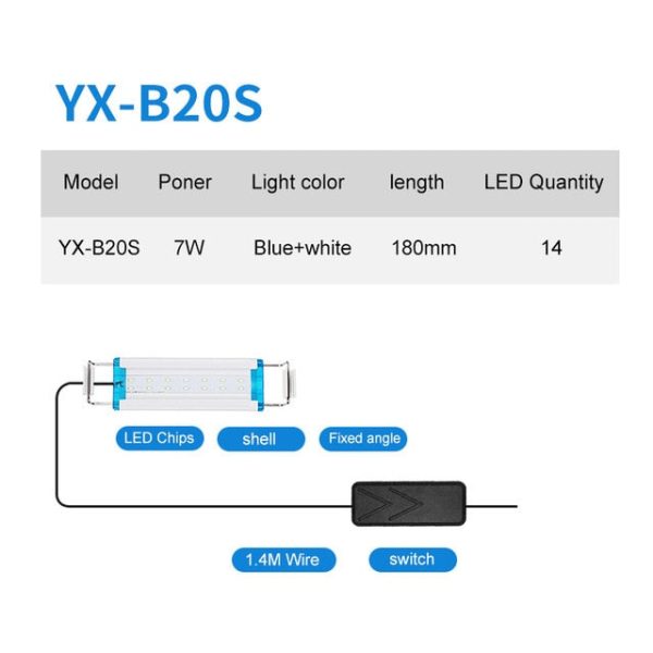 Led Aquarium Fish Tank Light