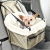 Small Dog Car Booster Seat - Secure Pet Travel Seat