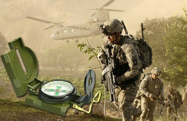 Us Military Style Compass For Dynamic Outdoor Adventures