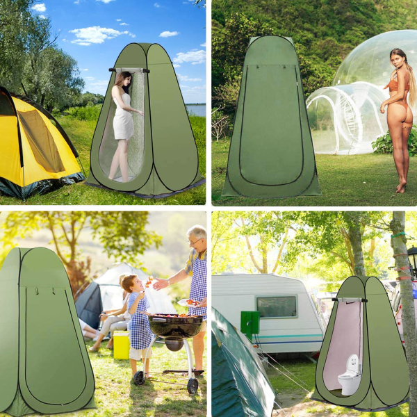 Portable Outdoor Shelter For Camping, Showers, Toilets, And Changing Rooms
